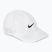 Nike Dri-Fit Club Cap Unstructured Federleicht weiß/schwarz