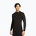 Herren Nike Pro Dri-Fit Mock-Neck Trainings-Longsleeve schwarz/weiss