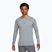 Herren-Trainingslangarmshirt Nike Pro Warm smoke grey/black