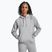 Under Armour Damen Rival Fleece Hoodie mod grau hell heather/weiß