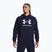 Hoodie Sweatshirt Herren Under Armour Rival Fleece Logo HD midnight navy/white