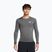 Herren Under Armour Heat Gear Armour Comp castlerock/weiß Training Longsleeve