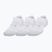 Socken Under Armour Perf Tech Pro 3 Pack white/white/mod gray
