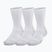 Socken Under Armour Perf Tech Pro 3 Pack Crew white/white/mod gray