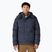 Männer Patagonia Downdrift smoler blau w / brüniert rot Daunenjacke