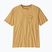 Herren Patagonia Boardshort Logo Tasche Responsibili bienenwachsfarbenes T-shirt