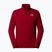 Männer The North Face 100 Gletscher 1/4 Zip Granat rot Sweatshirt