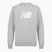 Herren Sweatshirt New Balance Sport Core Brushed Crew reflection/white/light arctic grey