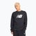 Herren Sweatshirt New Balance Sport Core Brushed Crew black/white