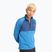 Herren New Balance Leichtathletik Hitze Grid 1/2 Zip heron blau laufen Longsleeve