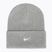 Beanie Nike Peak Swoosh Beanie dark grey heather/white