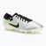 Herren Fußballschuhe Nike Tiempo Legend 10 Pro FG metallic silber/volt/schwarz