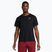 Herren Nike Court Dri-Fit Advantage Tennisshirt schwarz/weiß