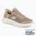 SKECHERS Slip-ins Damen Go Walk Flex Grand Entry taupe/weiß Schuhe