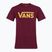 Herren Vans Mn Vans Classic weinrot/scharfes Senf-T-Shirt