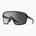 Smith Bobcat mattschwarze/photochromatische Sonnenbrille klar bis grau/klar