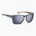 Polaroid PLD 7052/S Herren-Sonnenbrille, mattgrau/silberner Spiegel, polarisiert, kontrastreich