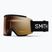 Skibrille Smith Squad XL black/chromapop pro photochromic gold mirror