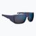 Herren Under Armour Attack MD S3 blau metallisiert/blaue mehrschichtige oleophobe Sonnenbrille