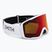 Skibrille Smith Tribute white/red sol-x mirror