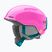 Kinder-Skihelm Smith Glide Jr Mips vivid pink hearts