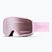 Skibrille Smith Tribute S2 pink frost/ignitor mirror antifog