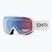 Skibrille Smith Rally S1-S2 white/photochromic blue sensor mirror