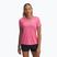 Damen Trainingsshirt Under Armour Tech V-Twist super pink/weiß