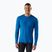 Herren-Thermolangarmshirt Smartwool Merino 250 Baselayer Crew Boxed nival blue
