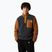 Herren Sweatshirt The North Face Yumiori 1/4 Zip asphaltgrau/burntumber/summitgold