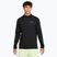 Herren Nike Stride 1/4 Zip Dri-Fit Laufsweatshirt schwarz