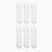 Skarpety  Nike Jordan Everyday Cushioned Crew 6 par white/black