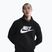 Herren-Hoodie Nike Club Pullover Hoodie black/black/white