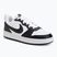 Kinder-Sneaker Nike Court Borough Low Recraft white/black