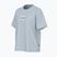 Damen New Balance Sport Entspanntes Grafik-T-Shirt eisblau