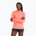 Frauen New Balance Sport Essentials Space Dye driftred laufen Sweatshirt