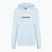 Damen New Balance Sport Grafik French Terry Hoodie eisblau