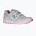 New Balance 574's V1 grau matter Kinderschuhe