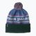 Patagonia Powder Town Park Stripe Wintermütze: Barnacle blau