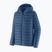 Herren Daunenjacke Patagonia Down Sweater Hoody clement blue
