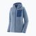 Patagonia R1 Air Fleece-Kapuzenpulli mit durchgehendem Reißverschluss für Frauen barnacle blue