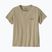 Damen Patagonia P-6 Logo Responsibili-Tee Bimsstein-T-Shirt