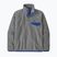 Herren Patagonia LW Synch Snap-T P / O nickel w / clement blau Trekking Sweatshirt