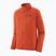 Herren Fleecejacke Patagonia R1 Hybrid coal orange