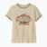 Damen T-Shirt Patagonia Great Waves Ringer Tee undyed natural