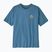 Trekkingshirt Herren Patagonia Great Waves Responsibili Tee shore blue