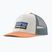Basecap Patagonia P-6 Logo LoPro Trucker white w/peach sherbet