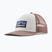 Basecap Patagonia P-6 Logo Trucker Hat birch white