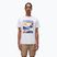 Herren Napapijri S-Valdor weißes Reiher-T-Shirt