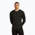 Herren Thermoaktivshirt icebreaker Merino 200 Oasis Crewe Snow Day black/peridot/aop